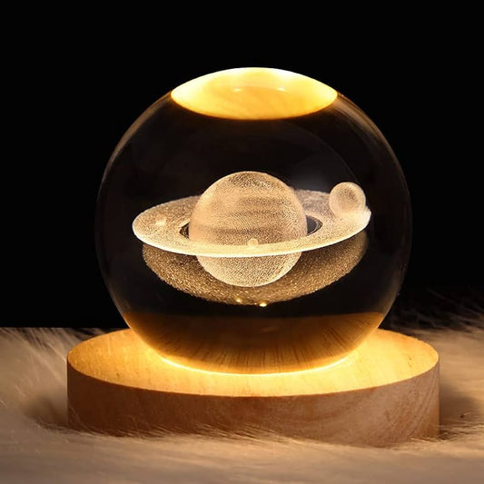 Lampara de Cristal "Saturno"